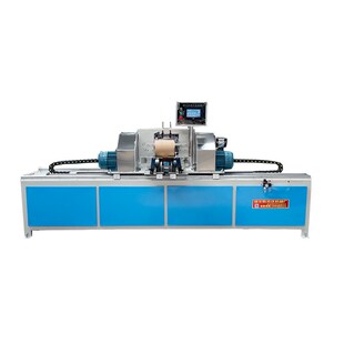 数控纸管磨头机全自动纸管磨G边机纸筒抛光机切纸管机