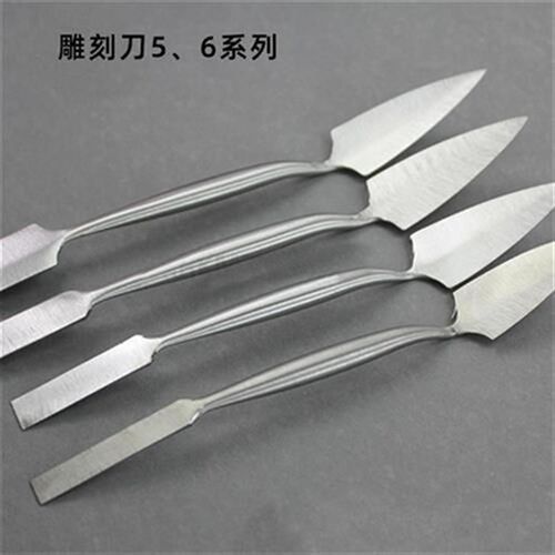 假山工具刮灰泥塑刮刀不锈钢雕刻刀勾缝小抹子工具金属水泥刀陶艺