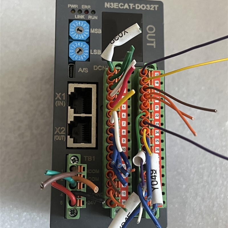 原装拆机 韩国AXT N3ECAT-DO32T-CB-V 1.0.0控制器