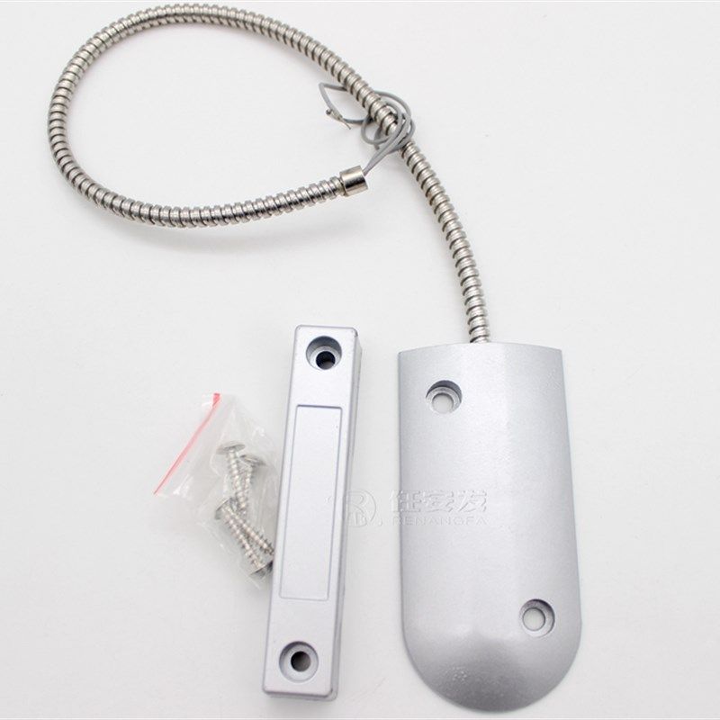 OC-57门磁开关 有线铁门磁报警器门窗报警器常开常闭卷闸门防盗器