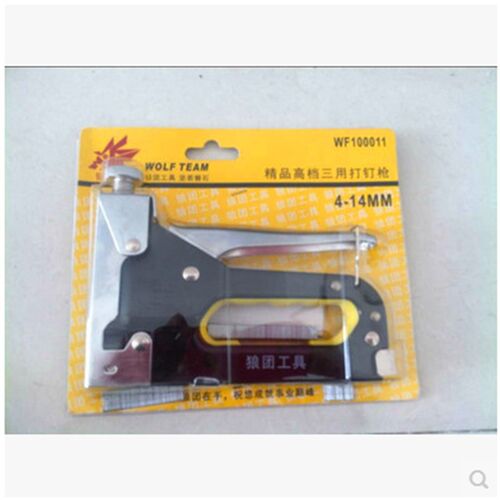 狼团精品高档三用打钉枪.不锈钢枪体.多功能更方便