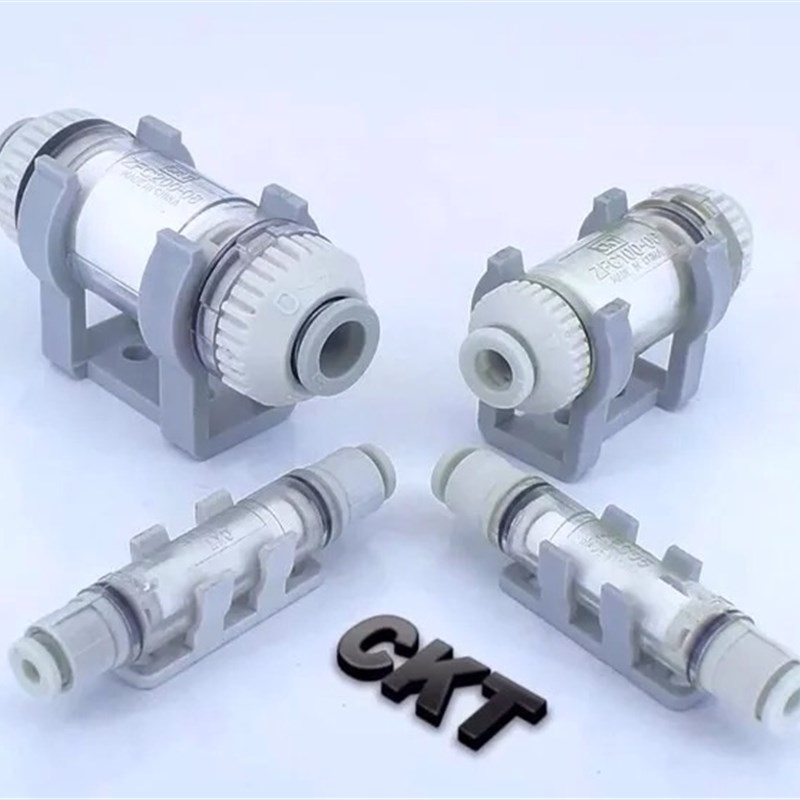 气动元件CKT管道型真空过滤器ZFC100 200-04 06 08 10B 12B过滤器