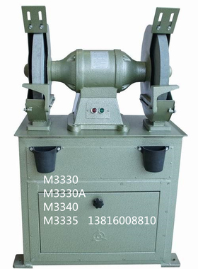 正宗上海三棱牌除尘砂轮机吸尘砂轮机M3340三棱上海砂轮机厂