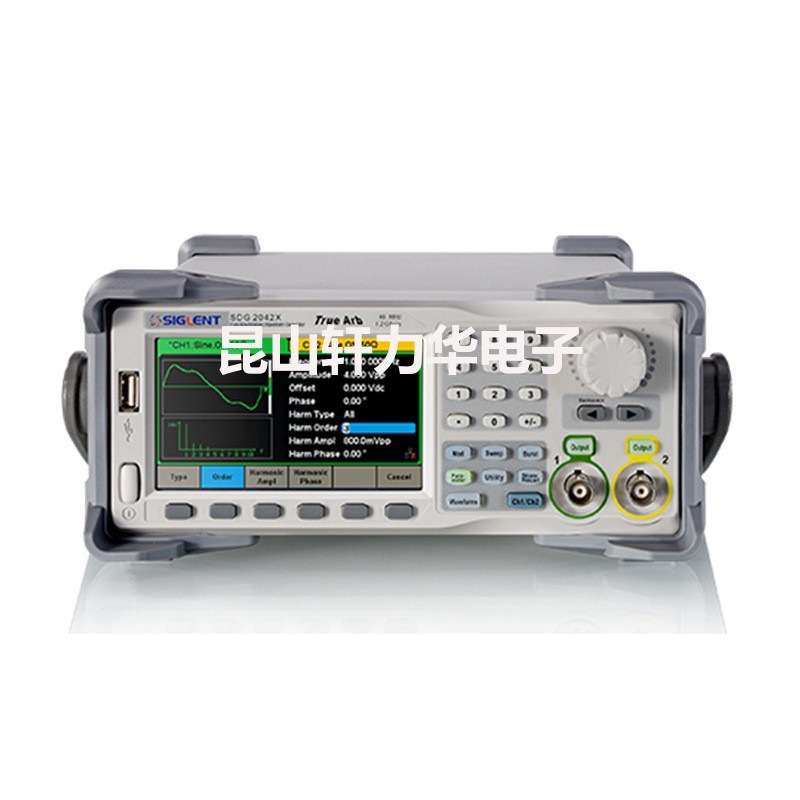 鼎阳SIGLENT SDG2042X双通道40M函数信号任意波形发生器