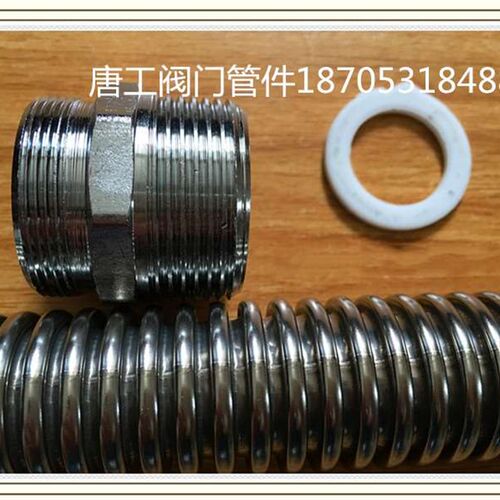 波纹铁头304不锈钢空调波纹管  金属软管盘管空调机DN20 25 50