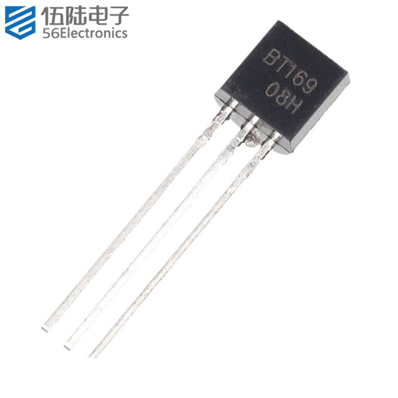 可控硅 晶闸管 BT169 BT169D 400V/0.8A 单向可控硅 TO-92