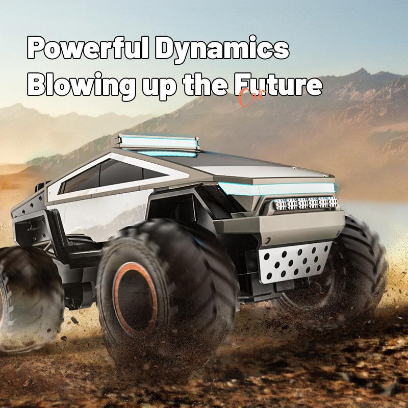 JJRC爆款热卖Q202赛博朋克合金无线遥控越野车男孩电动玩具英文版