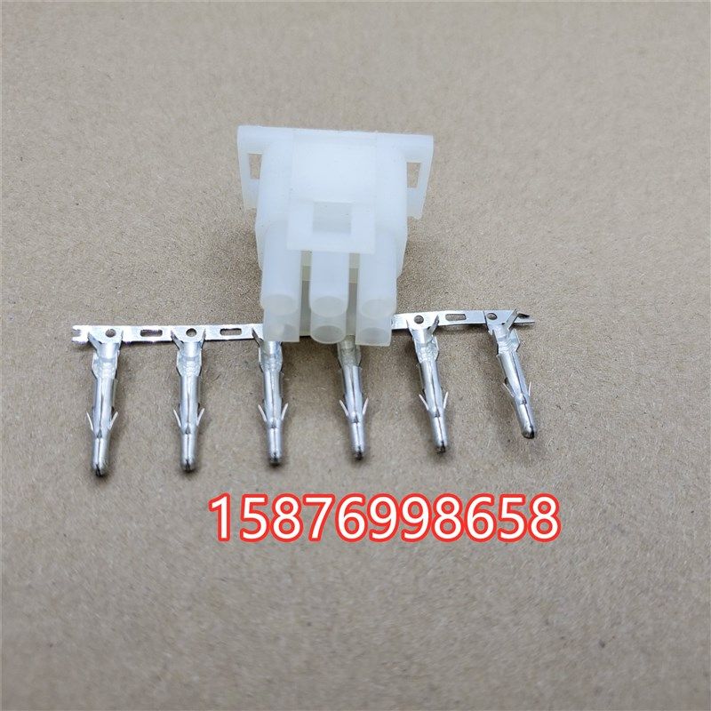 安川SGMPS伺服电机带制动连接器JZSP-CSM9-5-E 350781-1 350550-6