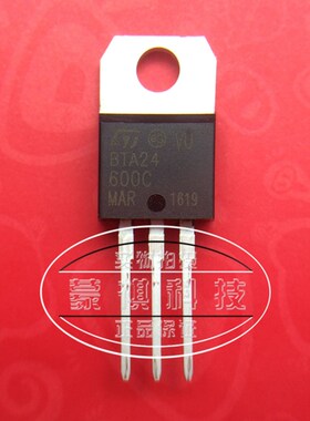 BTA24-600C 三端双向半导体控制整流器开关 25A 600V TO-220