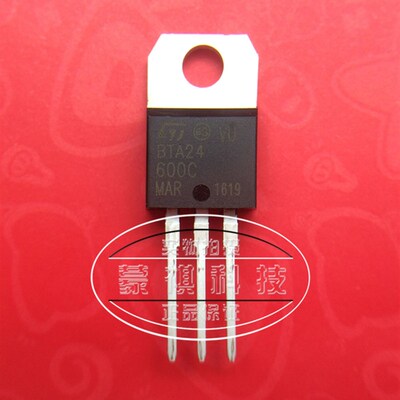 BTA24-600C 三端双向半导体控制整流器开关 25A 600V TO-220