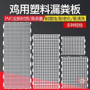 鸡粪漏粪板加厚塑料鸡舍地网垫板鸭鹅鸽子家禽用接粪板漏粪网耐用