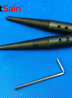 FitSain-孔径8mm左右抛光尖轴布轮杆连接杆砂轮杆抛光机砂轮打磨