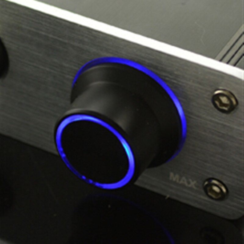 贵族高档发光旋钮中间透光25*15MM电位器帽有半轴跟花轴芯