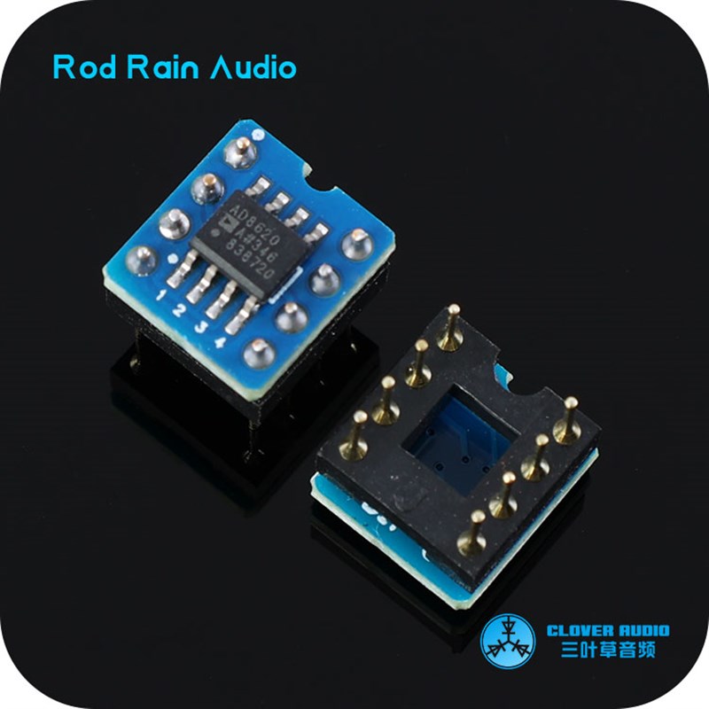 AD8620AR韵味足 发烧超低噪声双运放 可代替OPA2604 NE5532