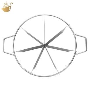 304不锈钢烘焙切片工具蛋糕6.7.8份均分器分割器切块切件器