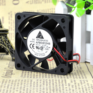 6015 12V 0.15A 原装 厘米 AFB0612HB 6CM 静音双滚珠风扇 台达