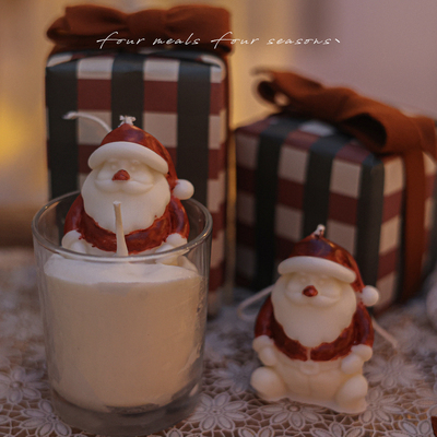 《圣诞老人》香薰蜡烛圣诞节日礼物盒ins风fourmealsfourseasons