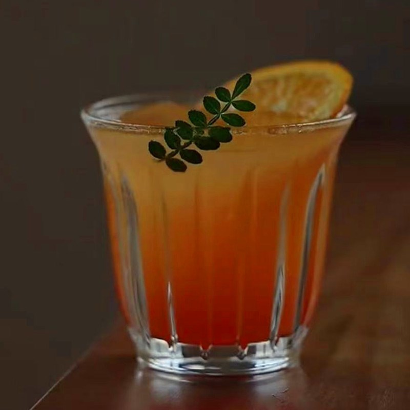 dirty杯澳白杯玻璃美式拿铁冰咖啡杯ins风简约复古玻璃杯鸡尾酒杯