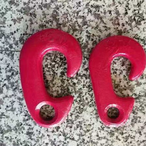 鼻型吊钩船用钢丝绳钩眼型滑钩合金钢环眼吊钩货钩重型挂钩起重钩