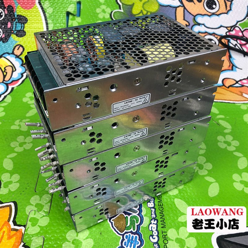 LS100-12进口拆机TDK-LAMBD开关电源适合LED广告灯箱监控12V 8.5A
