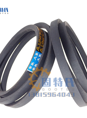 台湾炮塔铣床配件机头电机档位皮带B35轮同步变速三角V型b889Li