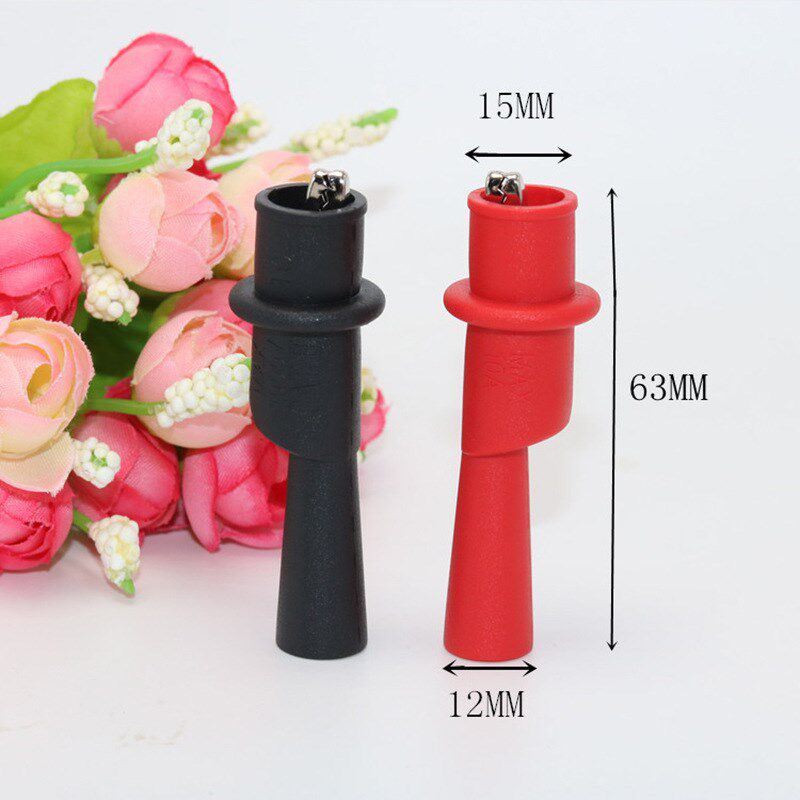 万用表替换针探针鳄鱼夹测试延长免刺破汽车电路线路检测表笔工具