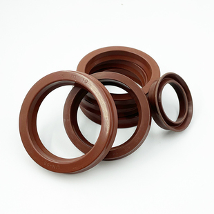 Y型耐温油封无骨架密封圈63 氟胶UN