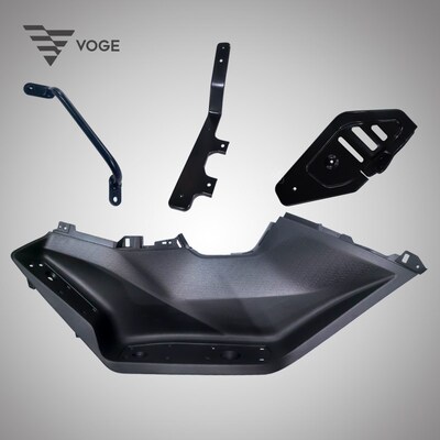 无极SR250GT 250T原装左右搁脚踏板支撑边板本体侧板支架支撑