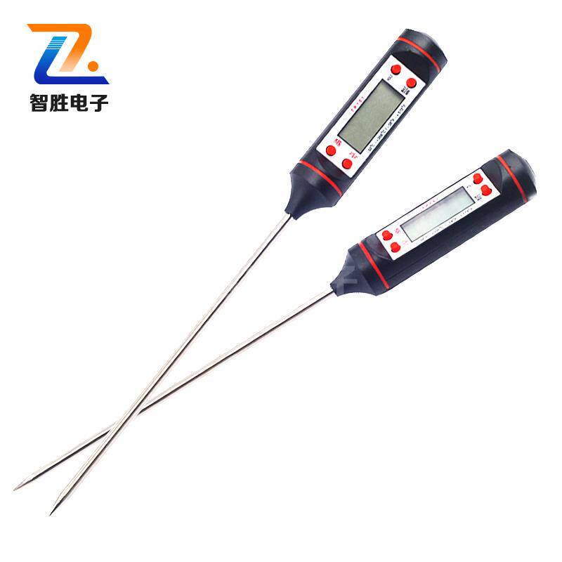 厨房油温计厨房 烧烤烘焙测温 温度探针 温度计 温度笔TP101