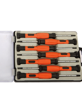 钢盾工具 7件套双色柄精密螺丝刀套装S037008