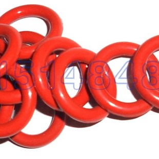 2防水圈 红色耐高温硅胶O型圈外径20