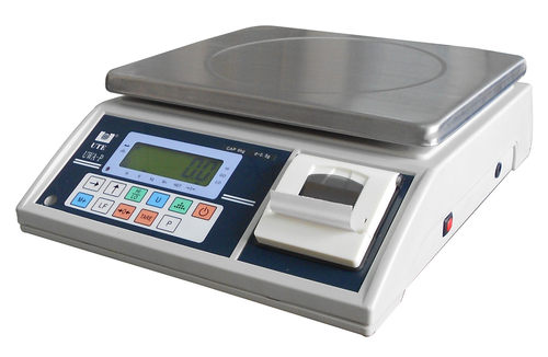 台湾联贸UWA-P电子秤带打印电子计重称3kg6kg15kg30kg公斤/0.1g