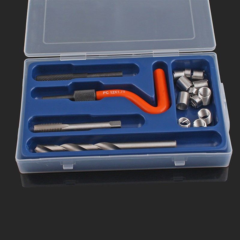 M3-M6M8M10M12螺丝套安装工具牙套装钢丝螺纹套英美制螺套安装盒,金属材料及制品,金属罐/桶/瓶,淘宝优惠券,粉丝福利购,淘宝优惠卷