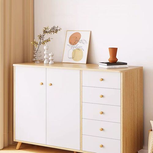 五斗柜卧室靠墙现代简约储物柜客厅家用抽屉轻奢收纳柜床尾置物柜