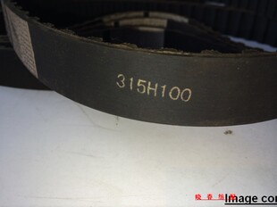 晓春纺配喷气织机配件315H100同步带纺织胶带电子卷取皮带