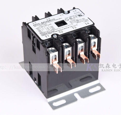 208V-240V 40A HCC-4XU04CG Hartland Controls四极交流接触器