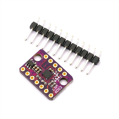 GY-LSM6DS3模块 加速度计 倾斜度角度 陀螺仪传感器IIC/SPI传输