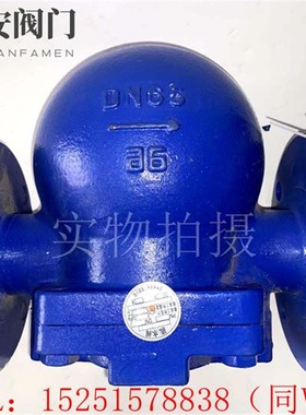 FT44H-16C/25C/40C铸钢杠杆浮球蒸汽疏水阀304DN15 20 25 32 4050