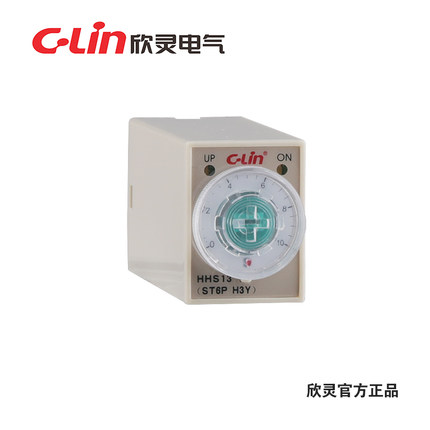 C-Lin欣灵 HHS13超小型电子式时间继电器ST6P-2 H3Y-2 AC220V