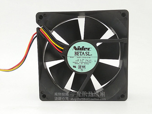 12V 9025 0.55A D09T 9cm双滚珠大风量风扇 原装 12TS3 Nidec