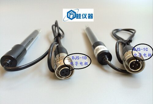 上海罗素DJS-1C型电导电极/铂黑/光亮/探头/传感器/DJS-1D