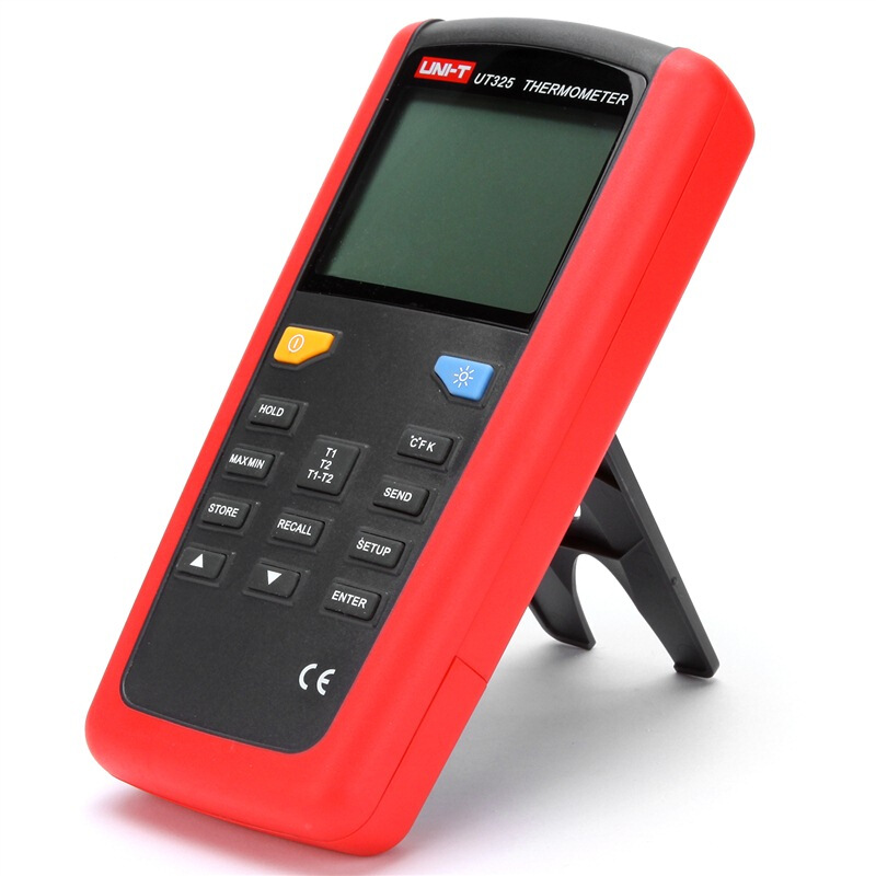 优利德UT325 高精度测温仪双路接触式数显工业温度表热电偶温度计