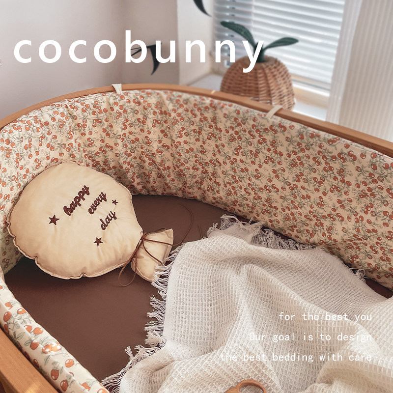 婴儿床床围一片式软包防撞床围栏宝宝儿童拼接床加厚防摔围挡布,婴童用品,床围/床靠,淘宝优惠券,粉丝福利购,淘宝优惠卷