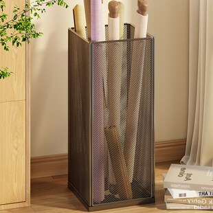 书法画纸收纳桶宣纸书画字画包装纸收纳筐桌面画作画筒画桶画轴卷