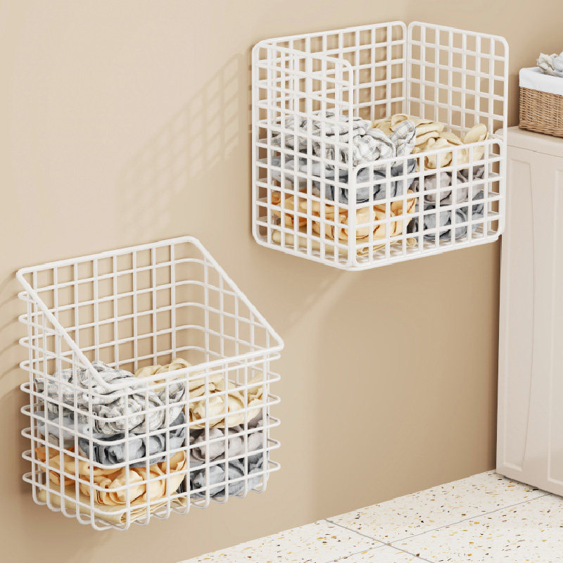 卫生间墙上置物架可折叠脏衣篓家用洗衣篮壁挂浴室洗澡衣物收纳筐,农机/农具/农膜,排灌设备,淘宝优惠券,粉丝福利购,淘宝优惠卷