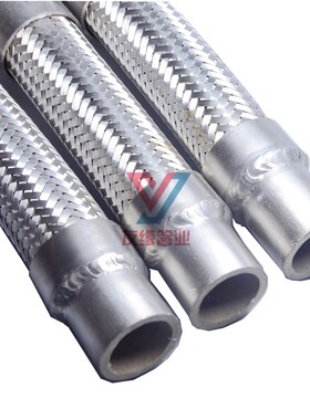 304 焊接式软连接 不锈钢波纹管 金属软管DN10 15 20 25 32 40 50