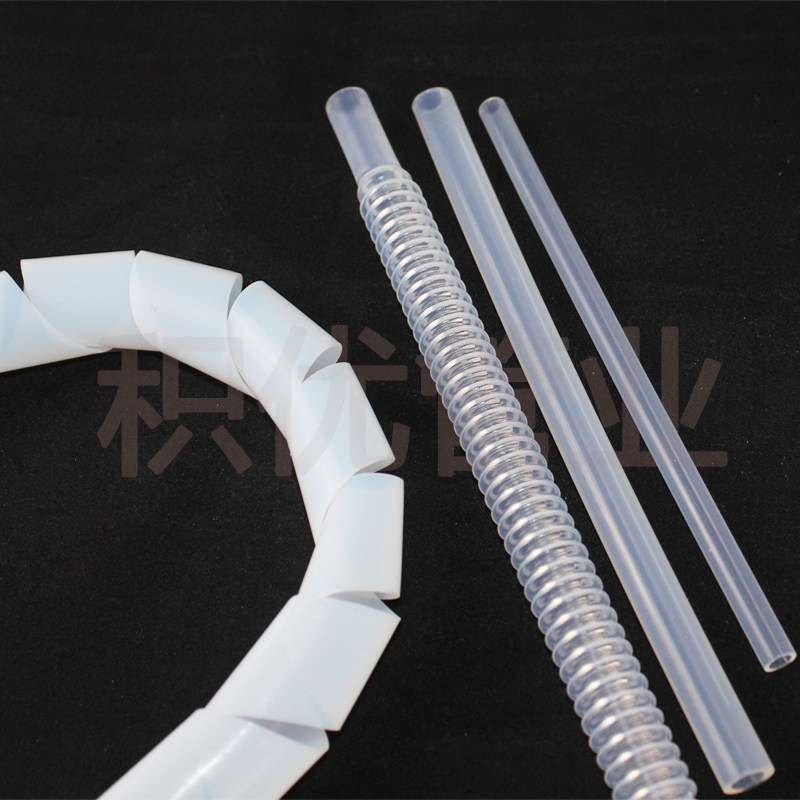 PFA波纹管1/2 PTFE透明四氟波纹管3/4防腐耐酸碱软管特氟龙波纹管