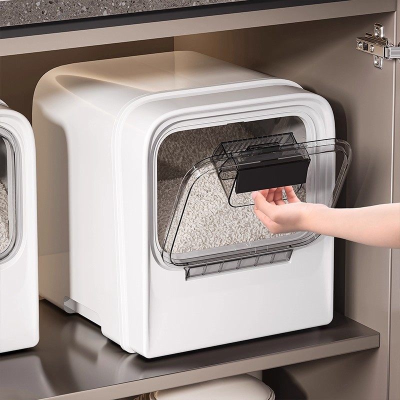 食品级橱柜新款米桶家用防虫防潮密封装米缸面粉大米箱子储存容器,厨房/烹饪用具,米桶/米缸,淘宝优惠券,粉丝福利购,淘宝优惠卷