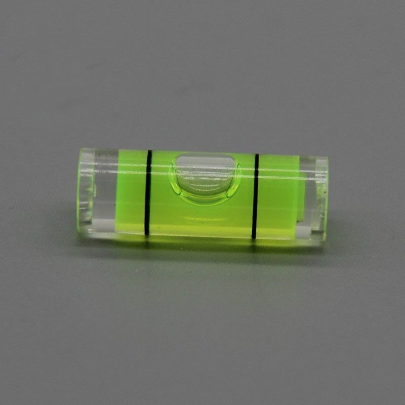 塑料圆柱水平泡水平器水准泡水平尺圆水准器高精度气泡水平珠0823