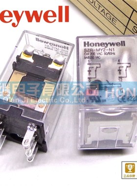 全新原装Honeywell霍尼韦尔 SZR-MY2-N1 200VAC 220VAC进口继电器